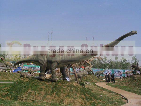 2014 great quality life size large dinosaur waterproof and fireproof with low price