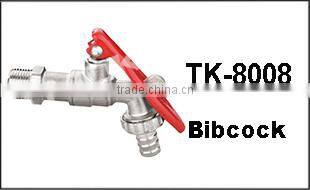 wash bibcock with forged polishing cw617n NPT threaded connection PTFE seated beass bibcock