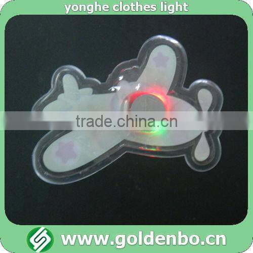 Cartoon plane pattern clothes decoration PVC light