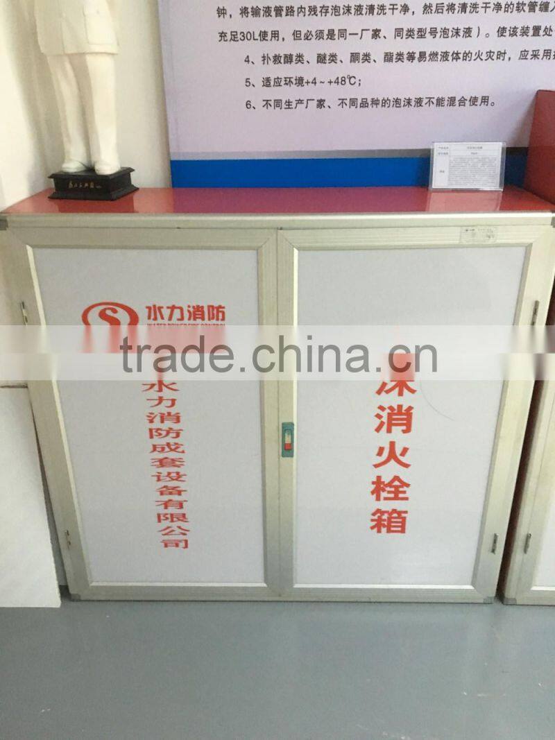 Customized high quality fire hose reel cabinet/ box for fire cabinets and extinguishers