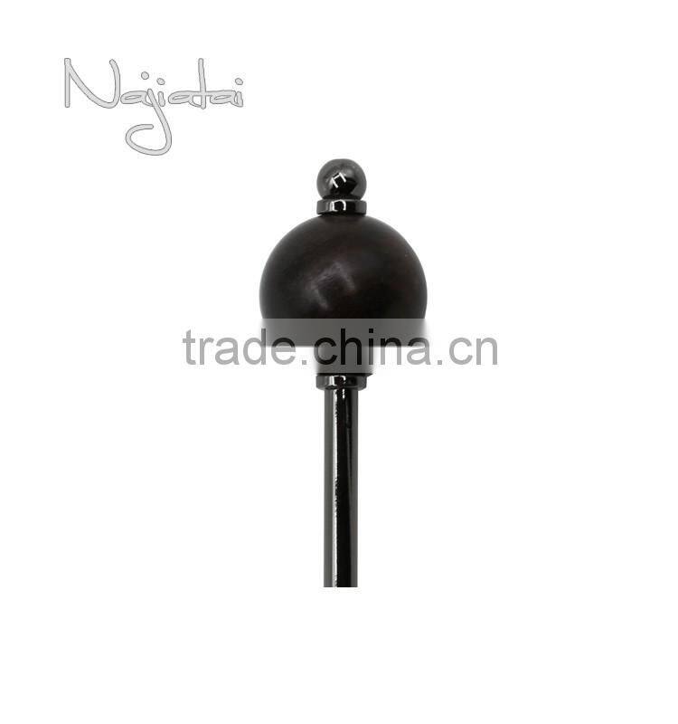 Dark Japanese Vintage Wooden Hairpin Metal Chain Hair Stick