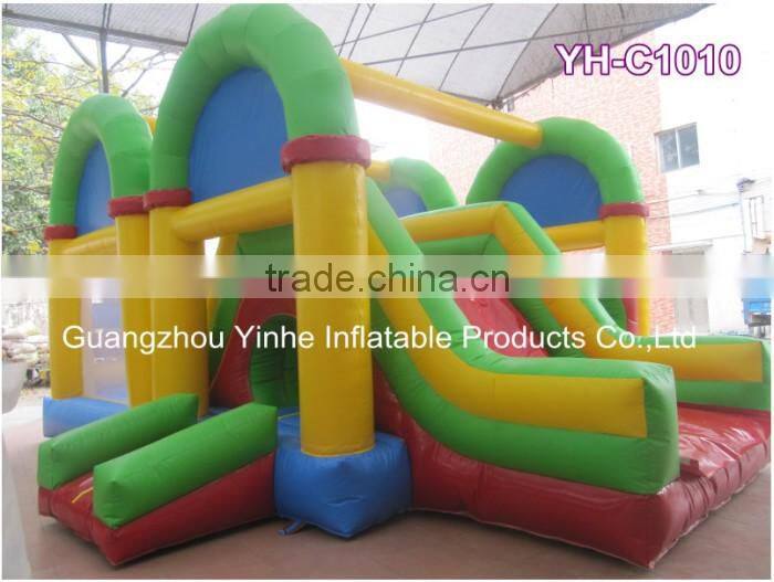 Commercial bouncer, inflatable castle with slide