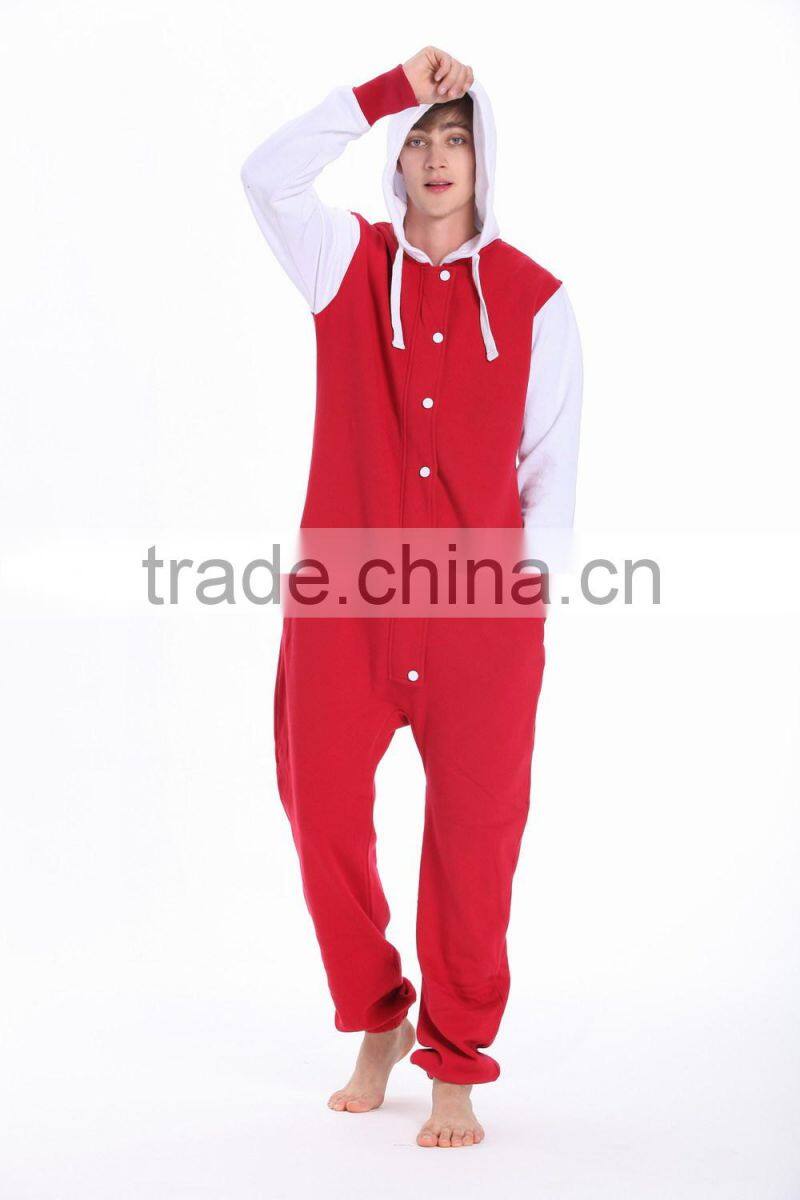 New arrival onesie jumpsuit one piece jump in suit zipped hoodie