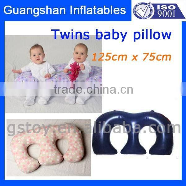 back rest inflatable neck pillow for travel