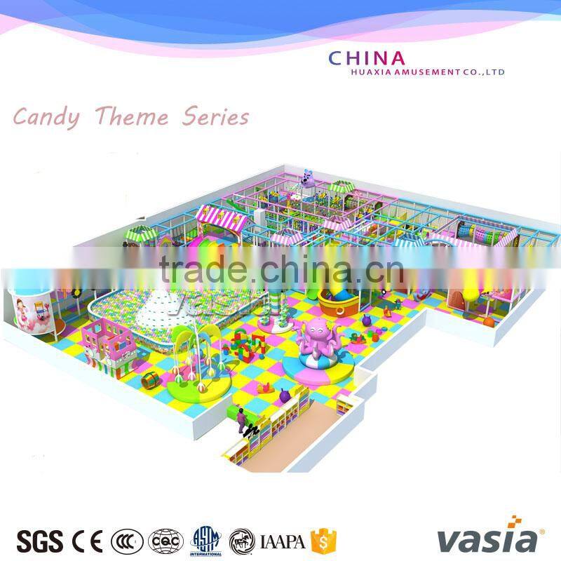 Factory price children inflatable soft indoor playground with kids electric games