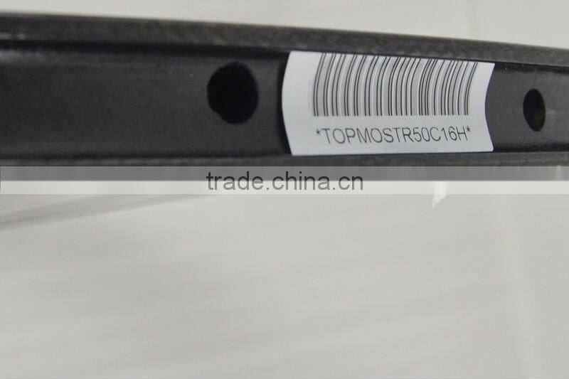 Superior quality road bicycle clincher carbon rims Rim-R50C for sale