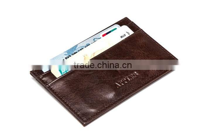 Wholesale Travel Fashion Style Superior Quality Men'S Leather Purse / Wallet