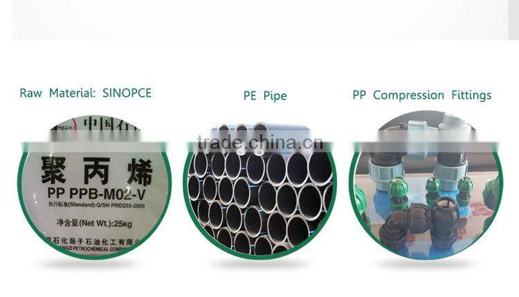 Female Run Tee Compression Fitting elbow