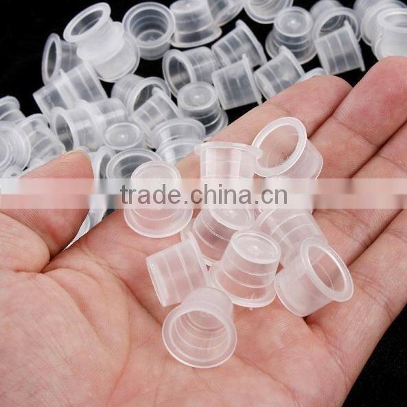 Wholesale Professional Clear Plastic Tattoo Ink Cup Tattoo Accessories