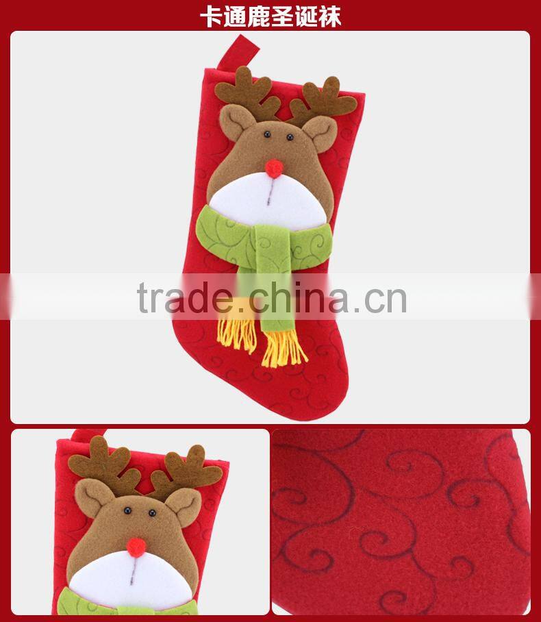 Christmas Tree Accessories Small Xmas Stocking Hanging Decorations