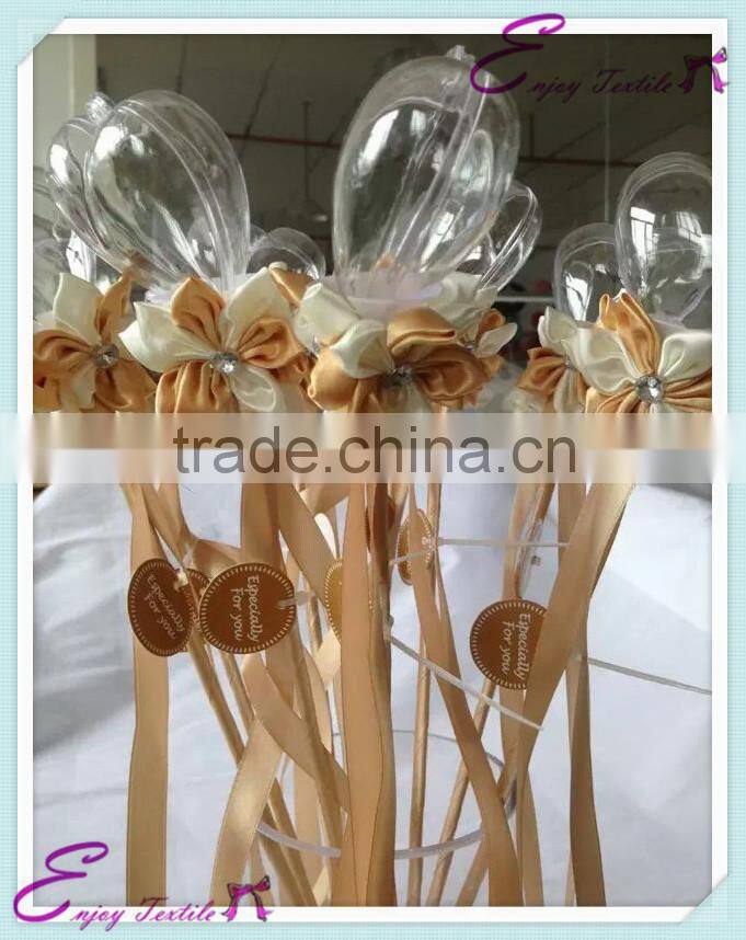 YHA#104 wedding candy stick - polyester banquet wedding wholesale table cloth cover chair cover sash band