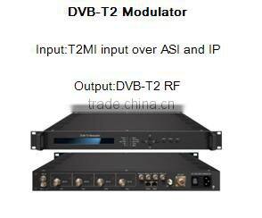 catv digital headend 2Tuner dvb-s dvb-s2 to dvb-t satellite tv modulator