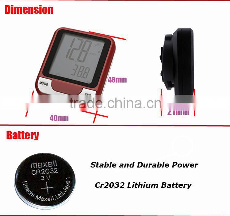 BSCI Factory Wireless Waterproof Electric Scooter Speedometer