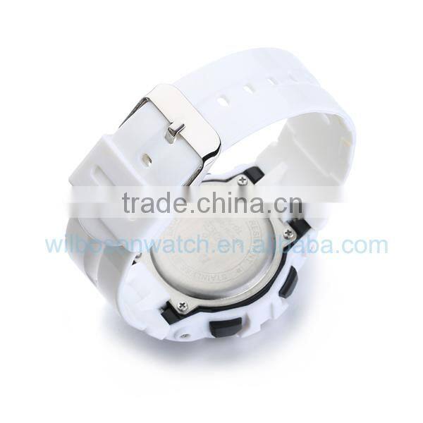 Fashion bright color silicone digital watch for kids