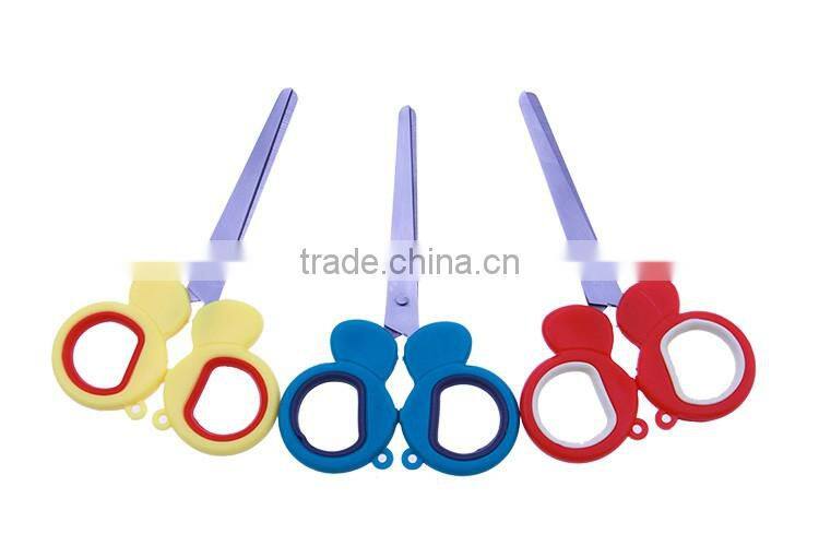 2016 new style cartoon children student scissors superb practical scissor