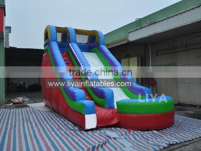 fashion design and high quality inflatable slide, PVC inflatable slide, commercial inflatables