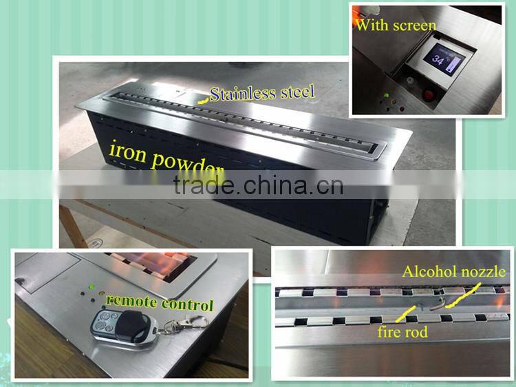 freestanding bioethanol fireplace 500mm / ethanol fireplace with remote control
