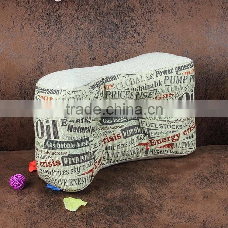 2015 new patent waist cushion cover Personality English letters pillow Car pillow