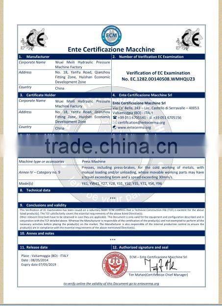 400ton four-column horizontal hydraulic press machine with professional 12years experience