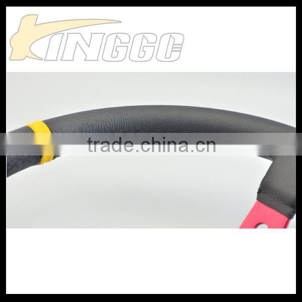 Wholesale Red Frame 350mm Deep Dish Steering Wheel