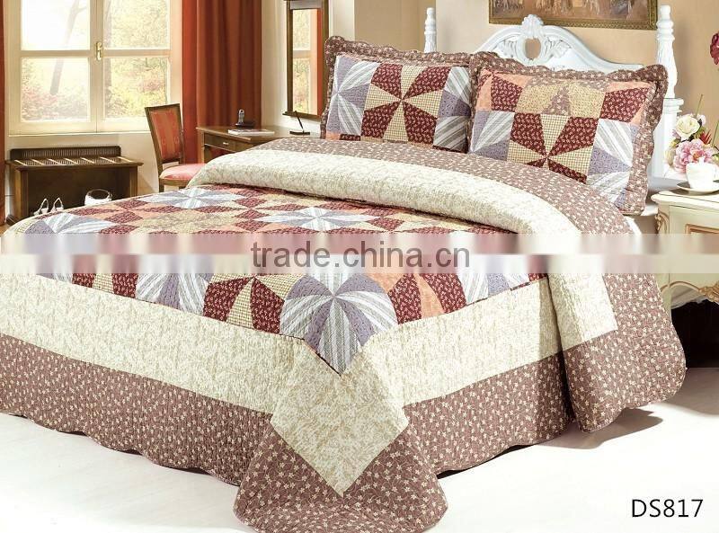 Polyester Patchwork Bedding Sets DS817