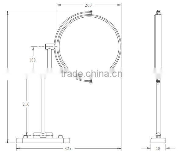 Wholesale magnifying mirror 8 inches 3 times magnifying mr8012