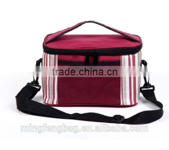 Custom High Quality 600D Oxford Waterproof Whole Foods Thermal Bag for Lunch Bag and Packit Freezable Lunch Box Bag