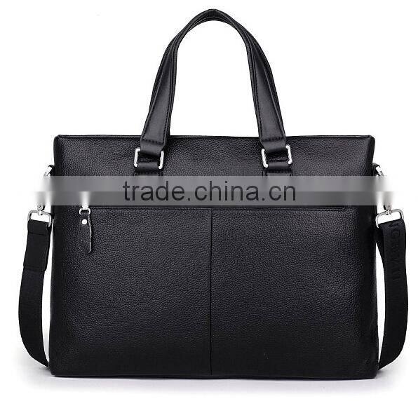 Fashion brown tote bag cow leather handbags bag men
