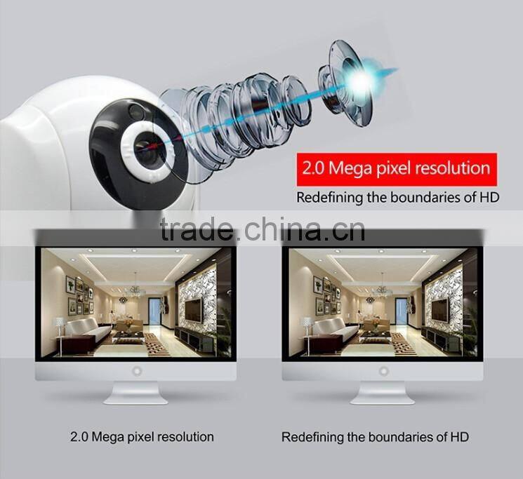 64G Recording Card Two Way Talk Full HD 1080P Infrared PIR Sensor WiFi ONVIF IP Camera Wireless with I/O Alarm Port