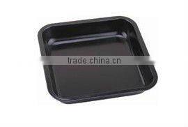 carbon steel with non stick coated cake pan