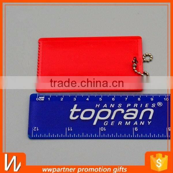 Plastic keychain ice scraper for promotion for wholesale