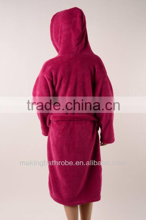American new design baby bathrobe with hood