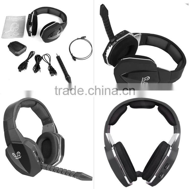 Hot new products stereo bluetooth headset wireless microphone from china