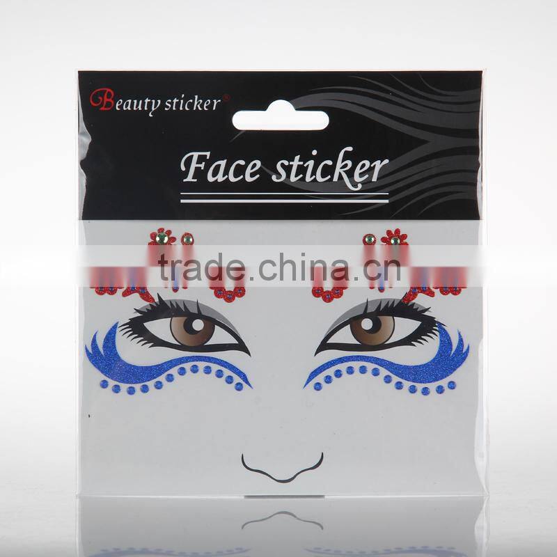 Body Jewelry Tattoo/Eye Makeup Stickers