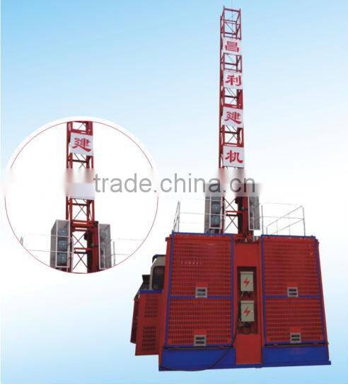 SC100/100 Construction Elevator for Material and Workers