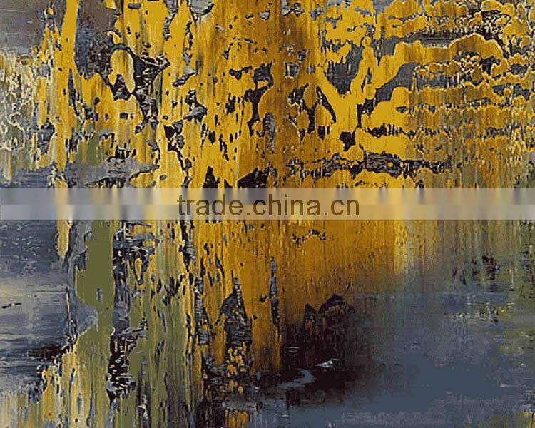 fire resistant commercial casino carpet with yellow color