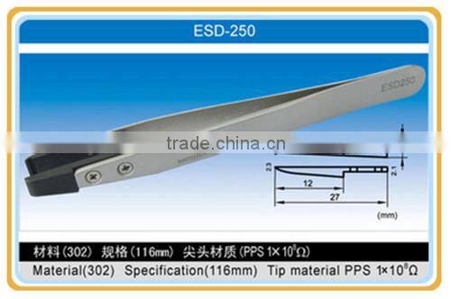 302 # ST Series Stainless Steel Replacement VETUS Tweezer for industrial use