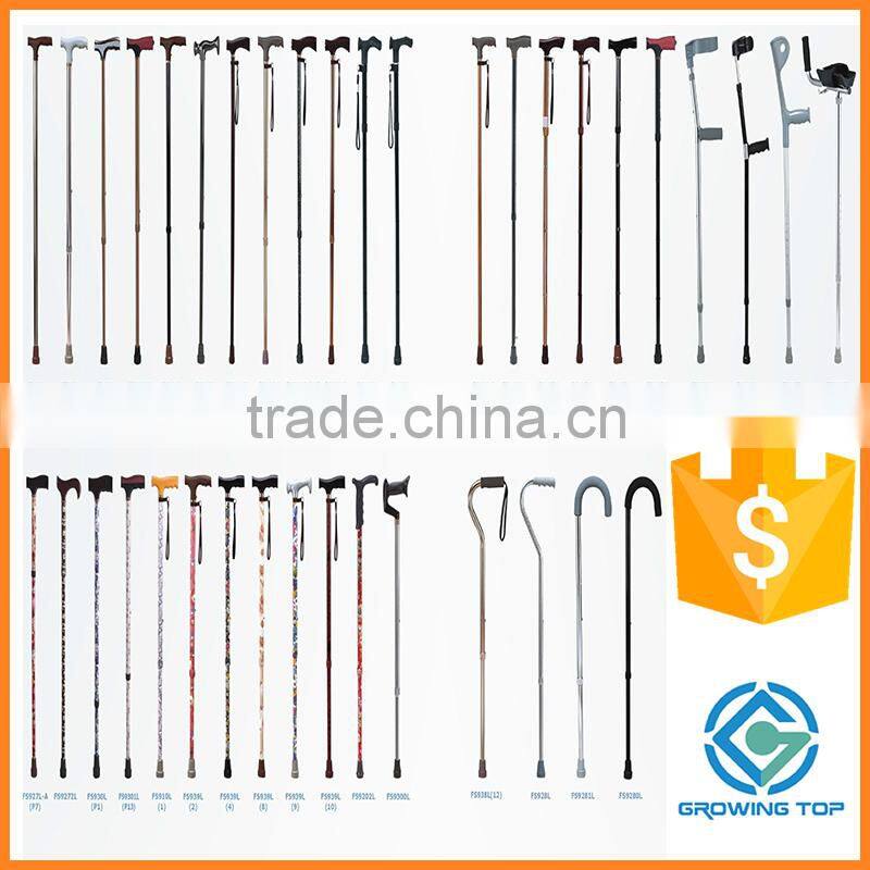 All kinds of walking aids