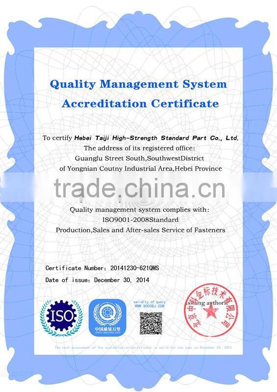 tor shear connection bolt