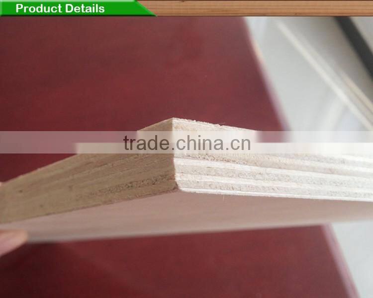 15mm 4*8 poplar film faced plywood for construction