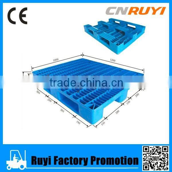 HDPE / PP nestable euro epal plastic pallet nine feet