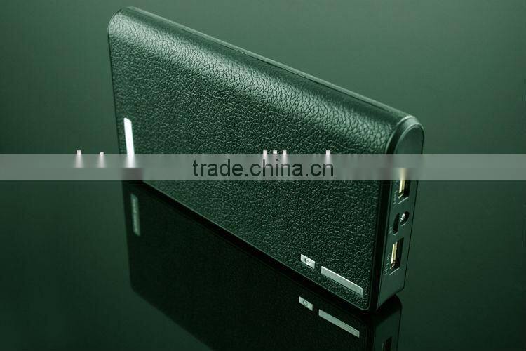 2015 newest gift design super wallet mobile power bank 20000mah