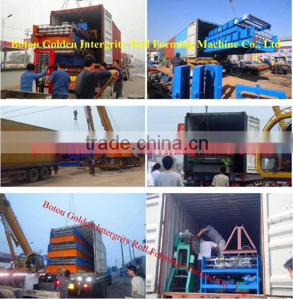 Fly Saw Cutting Downspout pipe roll forming machine