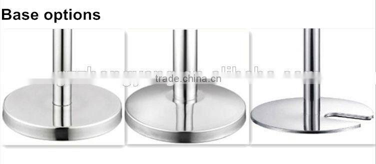 Queue Line Stand Concert Crowd Control Retractable Belt Barrier In Airport/Hotel/Bank