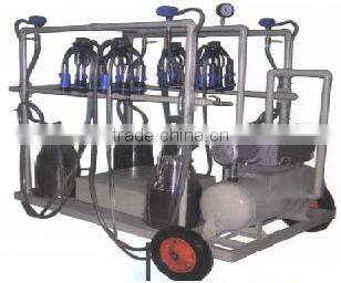 gasoline and electric removable cow milking machine