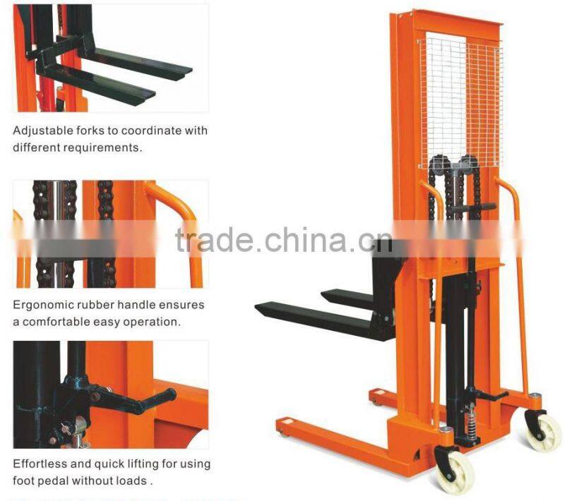 Hydraulic manual Stacker 2 Ton hot sale