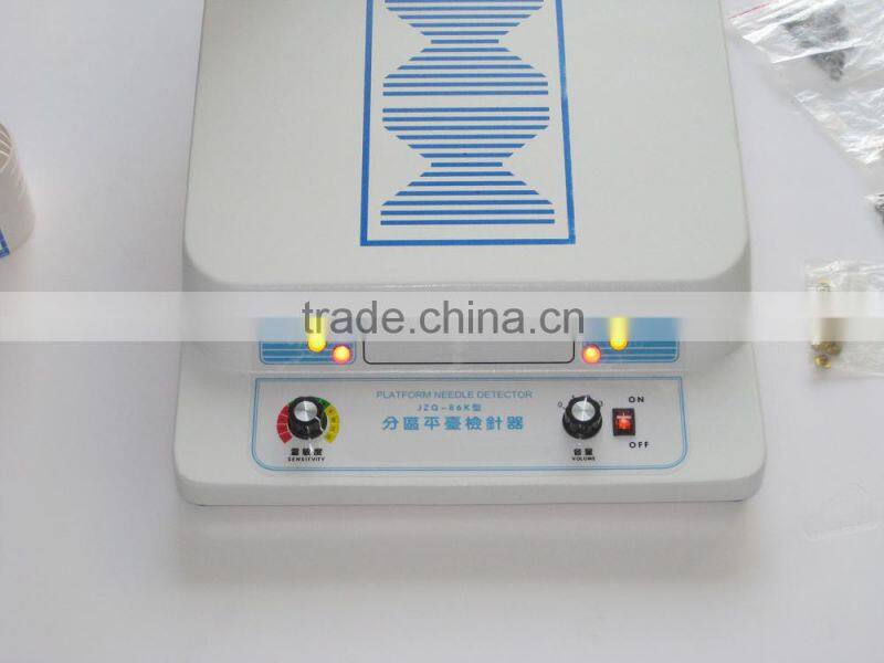 Subarea staple detector needle detector for industrial metal detector