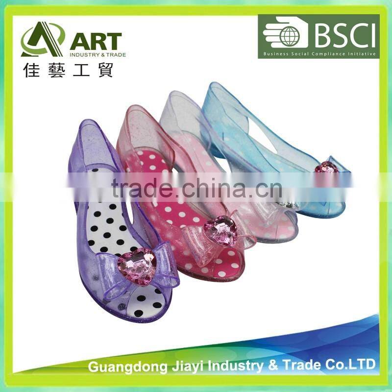 Hot Sale Lovely and Cute Girl's Sandal, PVC Shoes with LED light