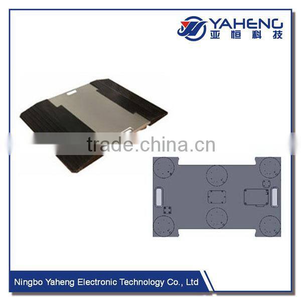 HYL15C Industry axle pad with manual weight scale truck scale wheel balance15T 10Tper pad