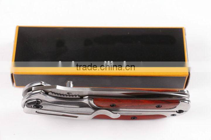 OEM pocket knife rosewood with 440C blade